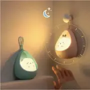 Smart Night Light Motion Sensor Warm Light USB Chargeable Cute Animal LED Desk