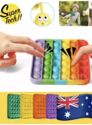 2020 Push Pop Bubble Sensory Fidget Toy Autism Stress Relief Silent Classroom