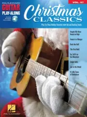 Christmas Classics Sheet Music Guitar Play-Along Book and Audio NEW 000236542
