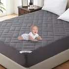 Waterproof Mattress Protector King Size Quilted Fitted Proof Mattress Pad Cov...