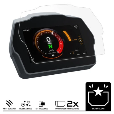 TRIUMPH SPEED TRIPLE 1200 RR (2022-) Dashboard Screen Protector 2 x Ultra Clear