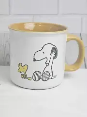 Gibson Homeware Peanuts Snoopy with Woodstock "It's Fall Y'all" Coffee/Tea Cup