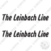 Fits Lienbach Line Decal Kit Harrow- 7 YEAR OUTDOOR 3M VINYL!