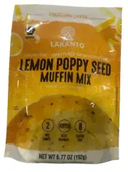 Lakanto Sugar Free Lemon Poppy Seed Muffin Mix- 6.77 OZ( PACK OF 2 )