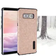 Cotton Cloth Soft TPU Case for Samsung Galaxy Note 8/S8Plus/S8/S7 Edge/S7 S8 PLUS BROWN