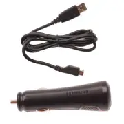 Micro USB Cable Car Charger DC Socket Power Adapter Plug-in for Cell Phones