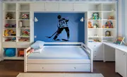 [Namly Design] Wallsticker - Ice Hockey Player / Personalised / Transparent