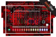 Roland TR-8S Rhythm Composer | Red Camo | Protective Decal | StyleFlip Skins