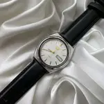 SEIKO VINTAGE 古董錶 機械錶 精工 五號 5號 白色面盤 全新皮錶帶 自動上鍊 自動錶 稀少 白色紋路面盤