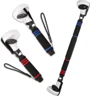 VR Game Handle Attachments for Oculus/Meta Quest 2 Handles,2 in 1