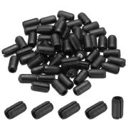Kitchen Sink Rack Feet, 60pcs 5x 8mm Rubber Sink Replacement Feet Black