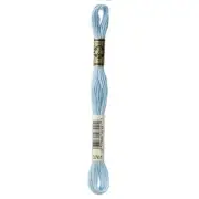 DMC 6-Strand Embroidery Cotton 8.7yd Very Light Sky Blue