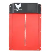 Automatic Chicken Coop Door with Light Sensor, Chicken Coop Door with Battery Operated, Red