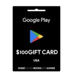 $100美金 GOOGLE CARD（美國地區限定）