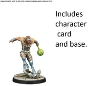 Gorgon model, card + base from Inhuman Royal Court Marvel Crisis Protocol