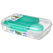 To Go Collection Large Bento Box Plastic Lunch and Food Storage Container, 7....