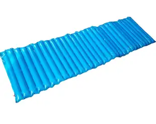 藍色充氣床墊野外露營墊應急條形波動便捷式救災氣柱型充氣墊