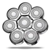 Electric Head Shaver Replacement Blades for Bald Men, 8D Heads, Razor Replace...