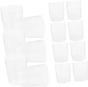 30Pcs Clear Measuring Beakers Laboratory Measuring Cups with Clear Scale Beakers for Scientific Experiments and Classroom Use