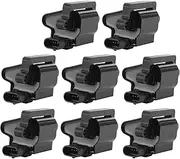 XTevu Ignition Coil Set, UF271 Coil Pack Compatible with Chevrolet Express, Engine Ignition Coil 8PCS, Auto Spark Plug Coil Replacement