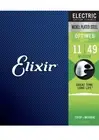 Elixir Nickel/Steel Electric Guitar Strings w/ Optiweb Coating Medium 11-49