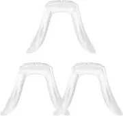 NOLITOY 3pcs Eyeglasses Nose Pads, Anti-Slip Replacement Nosepads Bridge for Eye Glasses Sunglass Eyewear