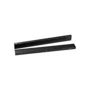 2pc Crossray Side Kickboard for Double Side/Fridge Cabinet Panel 55cm Black