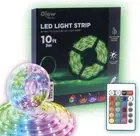 Glow LED Strip Lights Color Changing with Remote Control 10FT Multi RGB
