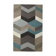 155 X 225Cm Salwah Flat Weave Multi Rug