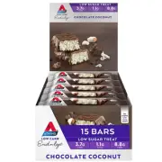 15pc Atkins Low Sugar 40g Endulge Protein Bars Healthy Snacks Chocolate Coconut