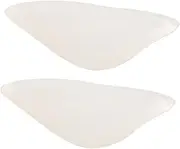 [ROMISBABA] 2Pcs Silicone Inserts for Women Removable Pads for Sports Bras Yoga Swimwear Transparent Thick Cushions for Enhanced Comfort and Confidence