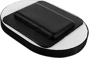 Toyvian Rubber Drum Mute Pad for Bass Drums Adhesive Sound Dampening Mat Vibration Reduction Accessory for Quieter Practice Sessions Durable Noise Reduction