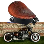 Fit For Honda Valkyrie 1500 1800 Rune Motorcycle Driver Solo Seat Spring Brown