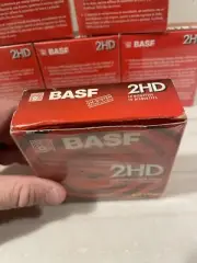 BASF 2HD High Density unopened pack of 10 3.5"Floppy Diskettes..