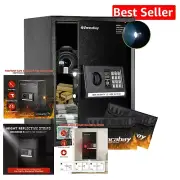 Fireproof 2.2 Cubic Feet Safe with Sensor Light & Digital Keypad Security