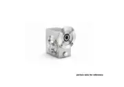 Hydro-Mec Full Stainless Steel Wormbox P I63 UN S/S WORM G/BOX D90 B14 i=10