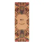 【CLESIGN】ECO CORK YOGA MAT 軟木瑜珈墊 5MM - FLOWERING ELEPHANTS