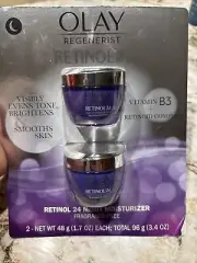 Olay Regenerist Retinol 24 Night Crea, Vitamin B3 +Retinoid Complex pack of 2