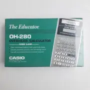 Casio OH-280 The Educator Overhead Calculator Companion To FX-280 with Case New