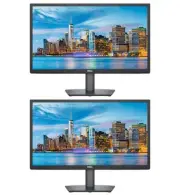 Dell E2225H 22-inch 1080P Full HD Wide Angle LED LCD Monitor, 2-Pack Bundle