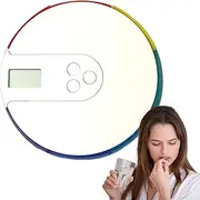 Smart Pill Organizer - Medication Reminder, Portable Pill Case | 7-Day Tablet Storage with Alarm for 4 Times Daily, Travel-Friendly Pill Dispenser for Seniors, Home Use, Office Desk
