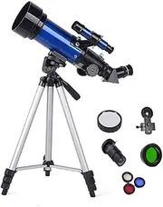 70mmAstronomical Monocular Telescopes for Outside Travel, Children Space Astronomic Refractor Beginner's Space Monoscope Adults Sp