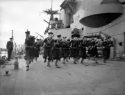 WW2 WWII Photo World War Two Royal Navy Battleship HMS Rodney 1941 / 7393
