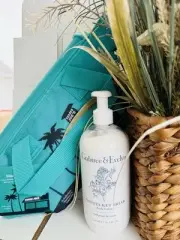 Trader Joe's Teal Mini Cooler Bag & Bonus Crabtree Nantucket Briar Body Lotion