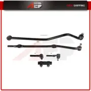 5PCS Front Track bar Tie Rod Adjusting Sleeves Steering Part For Jeep Comanche (for: Jeep)