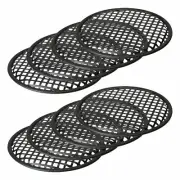 8 Inch Sub Woofer Metal Waffle Grills Universal Speaker Cover Guard (4 Pairs)