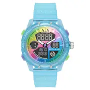 Armani Exchange Men's Analog-Digital Silicone Men's Watch (AX2964)