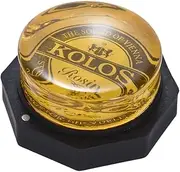 Tignapoo High-Class Low Dust Yellow Rosin Colophony Transparent Rounded Universal for Bowed String Musical Instrument Violin Viola Cello Erhu