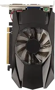 Graphics Card, HD7670 4GB GDDR5 128 Bit PCI Express X16 2.1 1000MHz PC Gaming Video Card, DVI Single Fan Computer GPU Graphics Cardbit