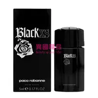 在飛比找樂天市場購物網優惠-Black XS Paco Rabanne 男性淡香水 5m